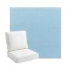 Picture of Canvas Air Blue | Bullnose Back Deep Seating Outdoor Cushions - Sunbrella© Fabric