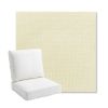 Picture of Canvas Birds Eye | Bullnose Back Deep Seating Outdoor Cushions - Sunbrella© Fabric