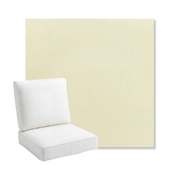 Picture of Canvas Birds Eye | Bullnose Back Deep Seating Outdoor Cushions - Sunbrella© Fabric