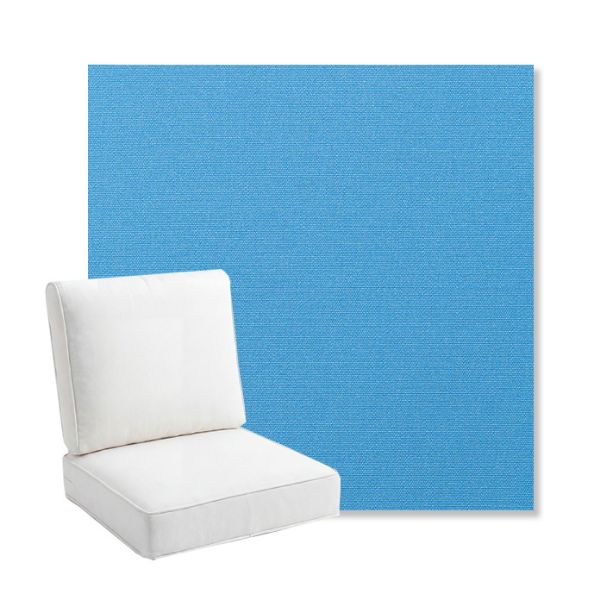 Picture of Canvas Capri | Bullnose Back Deep Seating Outdoor Cushions - Sunbrella© Fabric