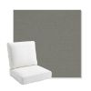 Picture of Canvas Charcoal | Bullnose Back Deep Seating Outdoor Cushions - Sunbrella© Fabric