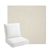 Picture of Canvas Cloud | Bullnose Back Deep Seating Outdoor Cushions - Sunbrella© Fabric