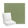 Picture of Canvas Fern | Bullnose Back Deep Seating Outdoor Cushions - Sunbrella© Fabric