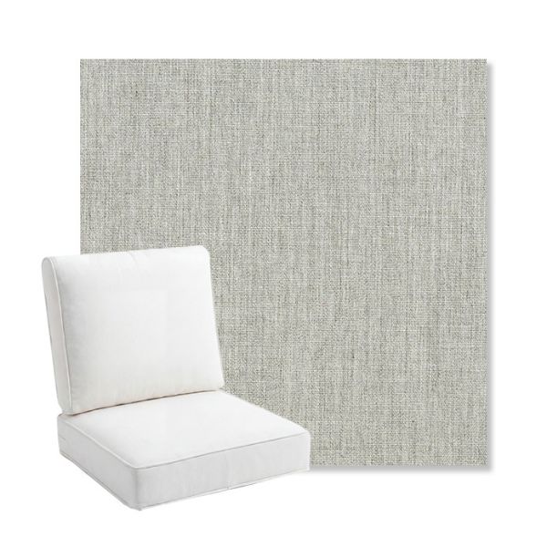 Picture of Canvas Granite | Bullnose Back Deep Seating Outdoor Cushions - Sunbrella© Fabric