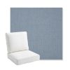 Picture of Canvas Haze | Bullnose Back Deep Seating Outdoor Cushions - Sunbrella© Fabric