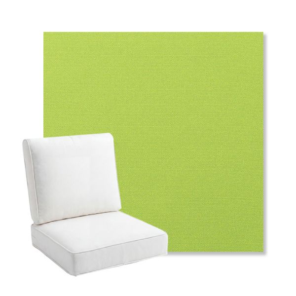 Picture of Canvas Macaw | Bullnose Back Deep Seating Outdoor Cushions - Sunbrella© Fabric