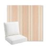 Picture of Carlo Mesa | Bullnose Back Deep Seating Outdoor Cushions - Sunbrella© Fabric