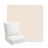 Picture of Cast Bisque | Bullnose Back Deep Seating Outdoor Cushions - Sunbrella© Fabric