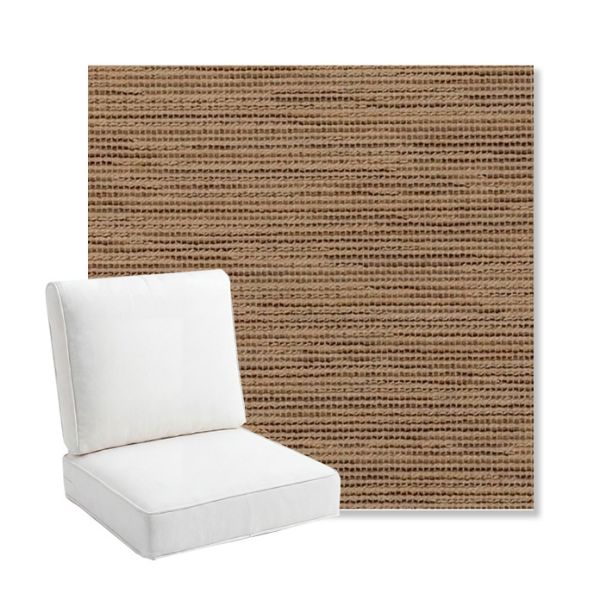 Picture of Charmer Wren | Bullnose Back Deep Seating Outdoor Cushions - Sunbrella© Fabric