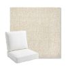 Picture of Chartres Cloud | Bullnose Back Deep Seating Outdoor Cushions - Sunbrella© Fabric