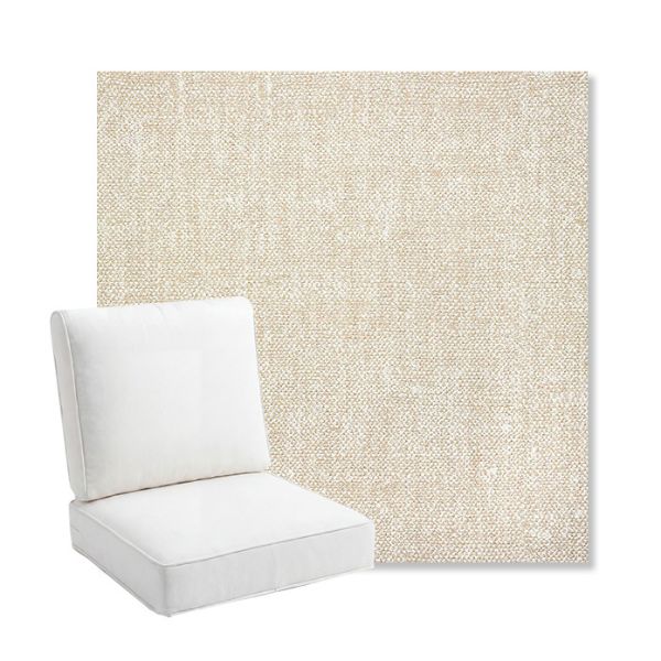 Picture of Chartres Cloud | Bullnose Back Deep Seating Outdoor Cushions - Sunbrella© Fabric