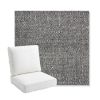 Picture of Chartres Granite | Bullnose Back Deep Seating Outdoor Cushions - Sunbrella© Fabric