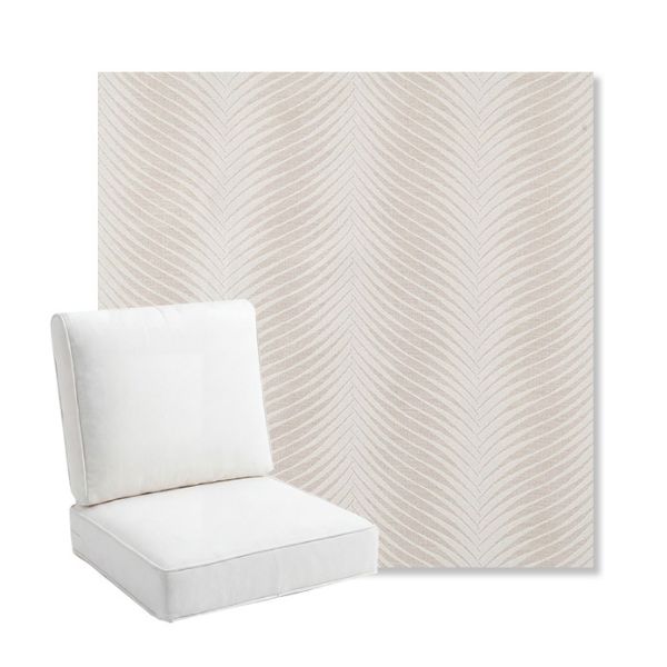 Picture of Clock Out Cloud | Bullnose Back Deep Seating Outdoor Cushions - Sunbrella© Fabric