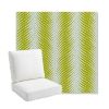 Picture of Clock Out Frond | Bullnose Back Deep Seating Outdoor Cushions - Sunbrella© Fabric