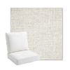 Picture of Crush Cloud | Bullnose Back Deep Seating Outdoor Cushions - Sunbrella© Fabric
