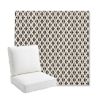 Picture of Detail Classic | Bullnose Back Deep Seating Outdoor Cushions - Sunbrella© Fabric