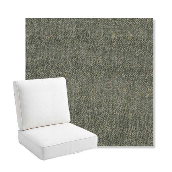 Picture of Dither Fern | Bullnose Back Deep Seating Outdoor Cushions - Sunbrella© Fabric