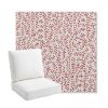 Picture of Eberly Clay | Bullnose Back Deep Seating Outdoor Cushions - Sunbrella© Fabric