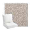 Picture of Eberly Linen | Bullnose Back Deep Seating Outdoor Cushions - Sunbrella© Fabric