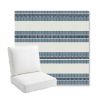 Picture of Excel Denim | Bullnose Back Deep Seating Outdoor Cushions - Sunbrella© Fabric