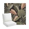 Picture of Fernie Midnight Garden | Bullnose Back Deep Seating Outdoor Cushions - Sunbrella© Fabric