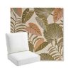 Picture of Fernie Mimosa | Bullnose Back Deep Seating Outdoor Cushions - Sunbrella© Fabric