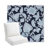 Picture of Floral Song Navy | Bullnose Back Deep Seating Outdoor Cushions - Sunbrella© Fabric