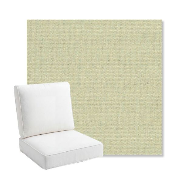 Picture of Heritage Moss | Bullnose Back Deep Seating Outdoor Cushions - Sunbrella© Fabric