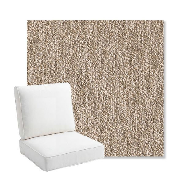 Picture of Improve Dune | Bullnose Back Deep Seating Outdoor Cushions - Sunbrella© Fabric
