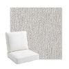 Picture of Improve Stucco | Bullnose Back Deep Seating Outdoor Cushions - Sunbrella© Fabric