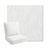 Picture of Improve White | Bullnose Back Deep Seating Outdoor Cushions - Sunbrella© Fabric