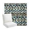 Picture of Inga Green Tea | Bullnose Back Deep Seating Outdoor Cushions - Sunbrella© Fabric