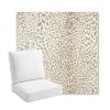 Picture of Instinct Dune | Bullnose Back Deep Seating Outdoor Cushions - Sunbrella© Fabric