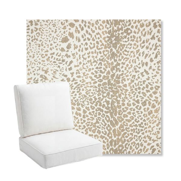 Picture of Instinct Dune | Bullnose Back Deep Seating Outdoor Cushions - Sunbrella© Fabric