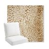 Picture of Instinct Toffee | Bullnose Back Deep Seating Outdoor Cushions - Sunbrella© Fabric