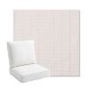 Picture of Kaia Linen | Bullnose Back Deep Seating Outdoor Cushions - Sunbrella© Fabric