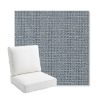 Picture of Kudos Denim Wash | Bullnose Back Deep Seating Outdoor Cushions - Sunbrella© Fabric
