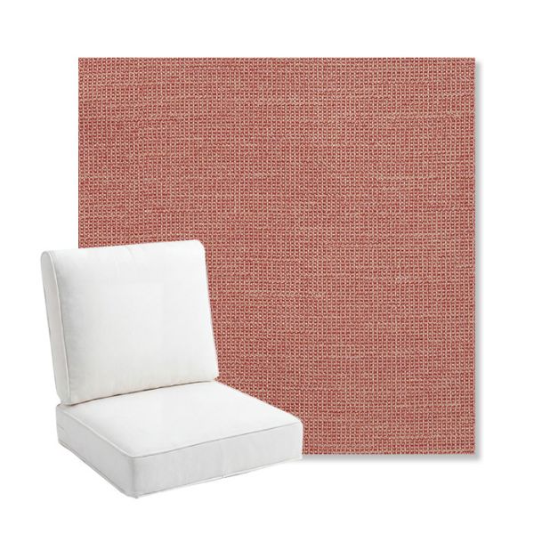 Picture of Kudos Flamingo | Bullnose Back Deep Seating Outdoor Cushions - Sunbrella© Fabric