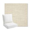 Picture of Kudos Mortar | Bullnose Back Deep Seating Outdoor Cushions - Sunbrella© Fabric