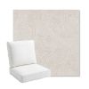 Picture of Leaf Structure Cloud | Bullnose Back Deep Seating Outdoor Cushions - Sunbrella© Fabric