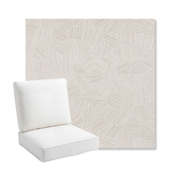 Picture of Leaf Structure Cloud | Bullnose Back Deep Seating Outdoor Cushions - Sunbrella© Fabric