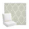Picture of Linnaeus Spring | Bullnose Back Deep Seating Outdoor Cushions - Sunbrella© Fabric