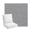 Picture of Linville Denim | Bullnose Back Deep Seating Outdoor Cushions - Sunbrella© Fabric