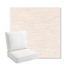 Picture of Litchfield Eggshell | Bullnose Back Deep Seating Outdoor Cushions - Sunbrella© Fabric