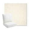 Picture of Margo Snow | Bullnose Back Deep Seating Outdoor Cushions - Sunbrella© Fabric