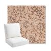Picture of Martha Floral Dogwood | Bullnose Back Deep Seating Outdoor Cushions - Sunbrella© Fabric