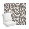 Picture of Namibia Grey | Bullnose Back Deep Seating Outdoor Cushions - Sunbrella© Fabric