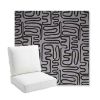Picture of Nema Moonlight | Bullnose Back Deep Seating Outdoor Cushions - Sunbrella© Fabric