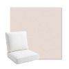 Picture of Nuance Bisque | Bullnose Back Deep Seating Outdoor Cushions - Sunbrella© Fabric