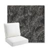 Picture of Palma Shadow | Bullnose Back Deep Seating Outdoor Cushions - Sunbrella© Fabric
